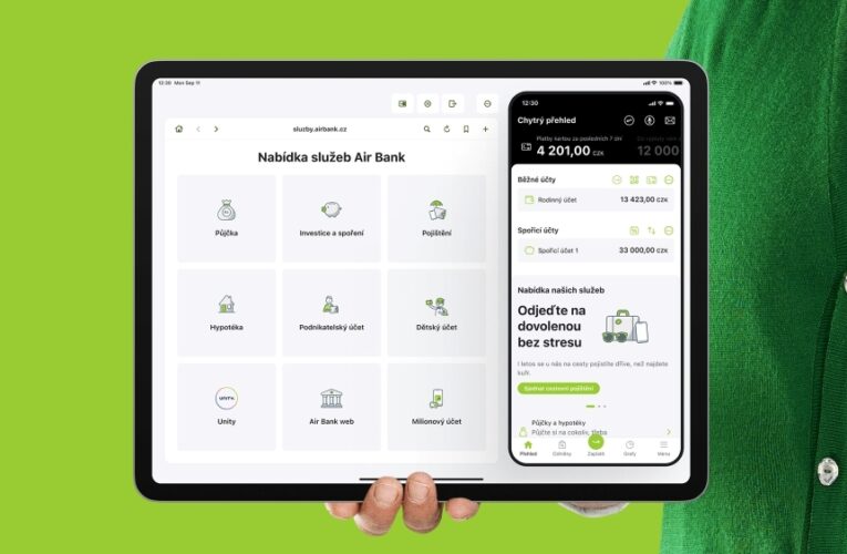 Air Bank mění způsob obsluhy na pobočkách, ukáže aplikaci