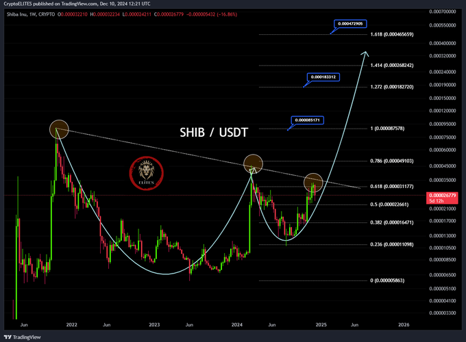 Dosáhne Shiba Inu během bull runu až na 1 USDT v roce 2025?