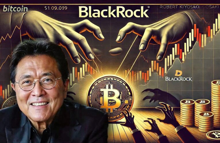 Robert Kiyosaki kritizuje BlackRock za ovlivňování ceny Bitcoinu